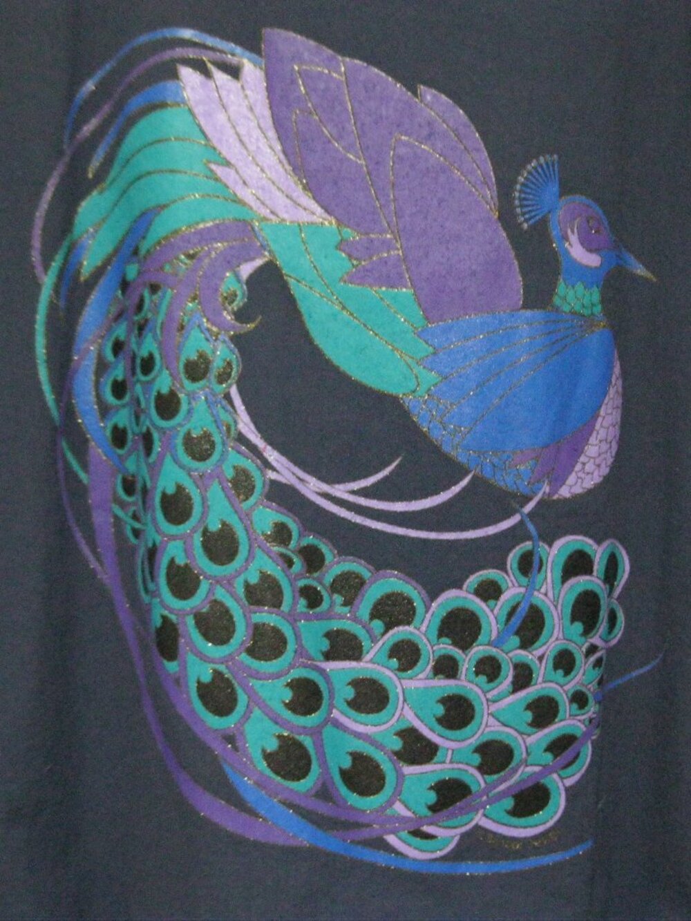 Vintage XL Peacock Shirt